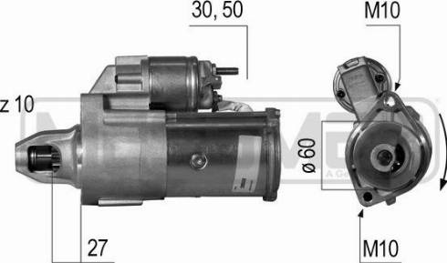 Messmer 220532A - Стартер autospares.lv