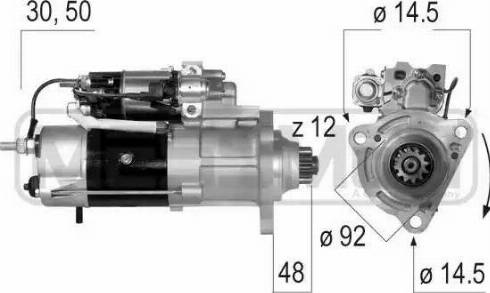 Messmer 220574 - Стартер autospares.lv