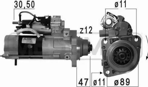 Messmer 220696 - Стартер autospares.lv