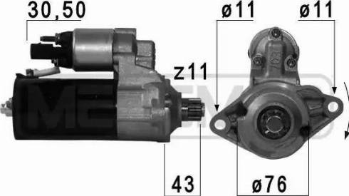 Messmer 220698 - Стартер autospares.lv