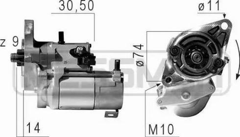 Messmer 220652 - Стартер autospares.lv