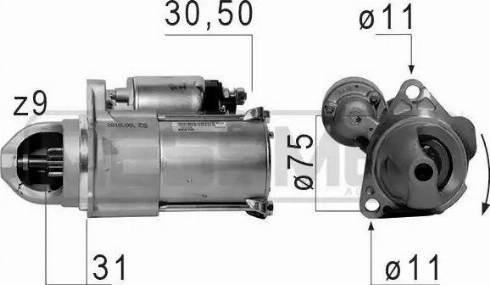 Messmer 220657 - Стартер autospares.lv