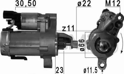 Messmer 220666 - Стартер autospares.lv