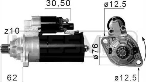 Messmer 220661 - Стартер autospares.lv