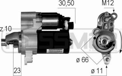 Messmer 220604A - Стартер autospares.lv