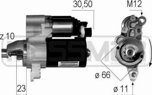 Messmer 220604 - Стартер autospares.lv