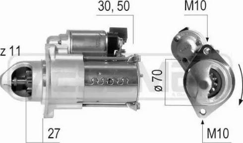 Messmer 220619 - Стартер autospares.lv