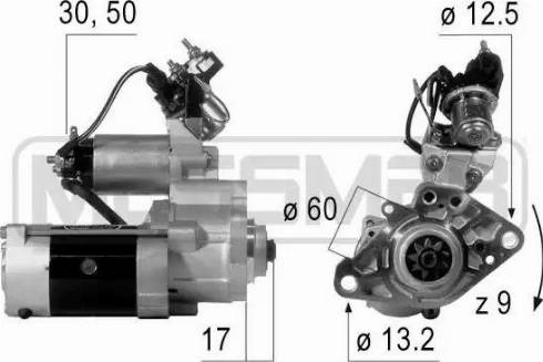 Messmer 220620 - Стартер autospares.lv