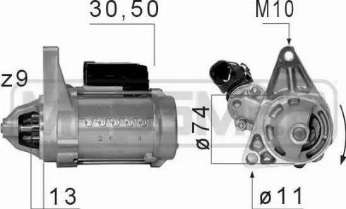 Messmer 220676 - Стартер autospares.lv