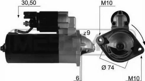 Messmer 220094 - Стартер autospares.lv