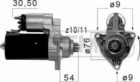 Messmer 220054 - Стартер autospares.lv