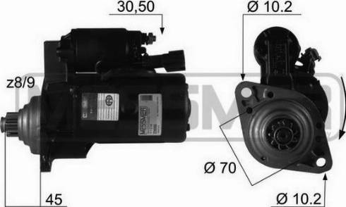 Messmer 220066R - Стартер autospares.lv