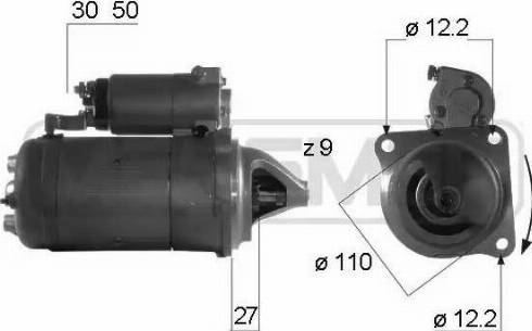 Messmer 220016 - Стартер autospares.lv