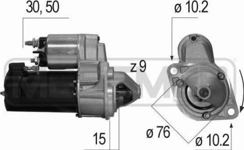 Messmer 220087A - Стартер autospares.lv