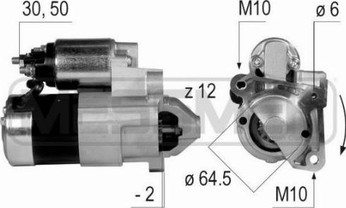 Messmer 220039A - Стартер autospares.lv