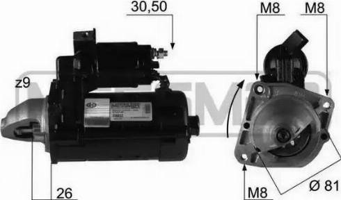 Messmer 220033 - Стартер autospares.lv