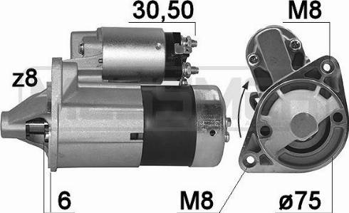 Messmer 220194A - Стартер autospares.lv