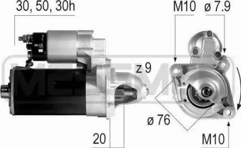 Messmer 220147 - Стартер autospares.lv