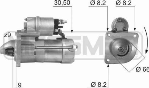 Messmer 220151A - Стартер autospares.lv