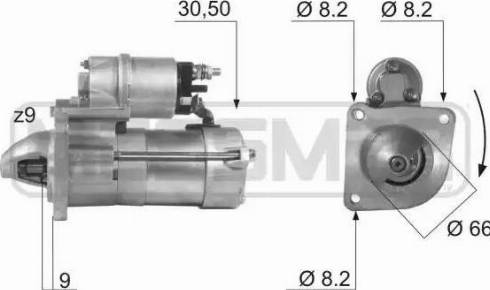 Messmer 220151 - Стартер autospares.lv