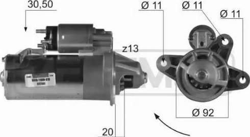 Messmer 220164 - Стартер autospares.lv