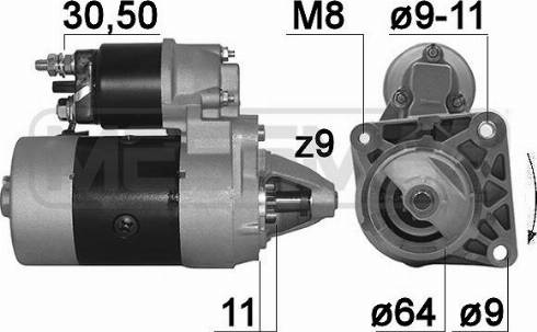 Messmer 220182A - Стартер autospares.lv