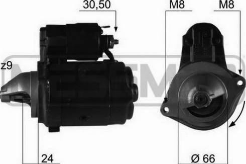 Messmer 220174A - Стартер autospares.lv