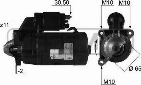 Messmer 220178R - Стартер autospares.lv