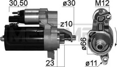 Messmer 220876 - Стартер autospares.lv