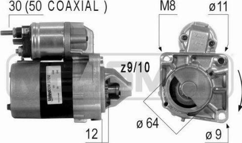 Messmer 220376A - Стартер autospares.lv