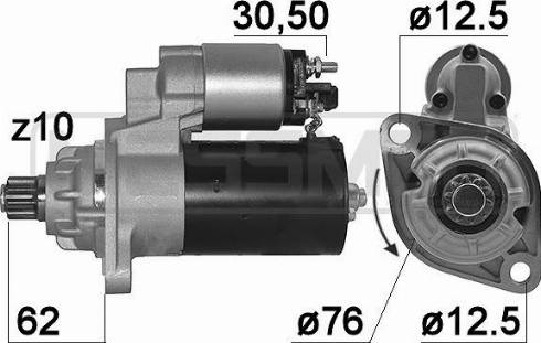 Messmer 220213A - Стартер autospares.lv