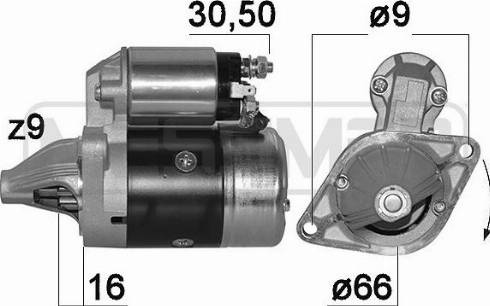 Messmer 220217A - Стартер autospares.lv