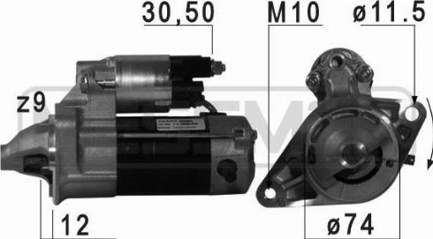 Messmer 220759A - Стартер autospares.lv