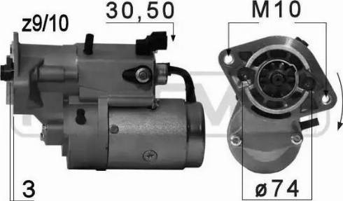 Messmer 220703 - Стартер autospares.lv