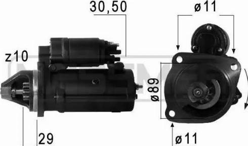 Messmer 220702 - Стартер autospares.lv