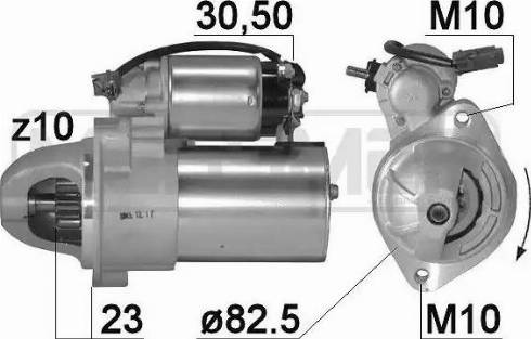 Messmer 220783 - Стартер autospares.lv