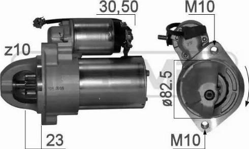 Messmer 220782 - Стартер autospares.lv