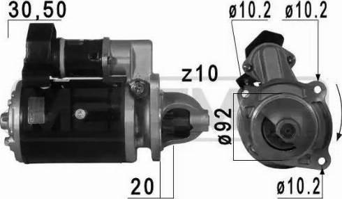 Messmer 220737 - Стартер autospares.lv