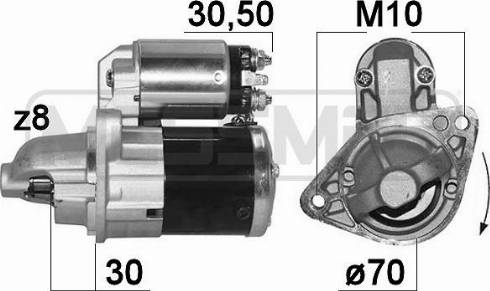 Messmer 221003A - Стартер autospares.lv