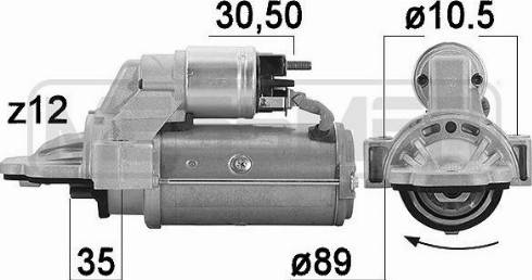 Messmer 221032 - Стартер autospares.lv