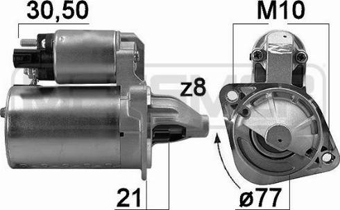 Messmer 221027 - Стартер autospares.lv