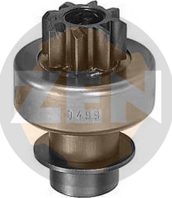 Messmer ZN0499 - Ведущая шестерня, бендикс, стартер autospares.lv