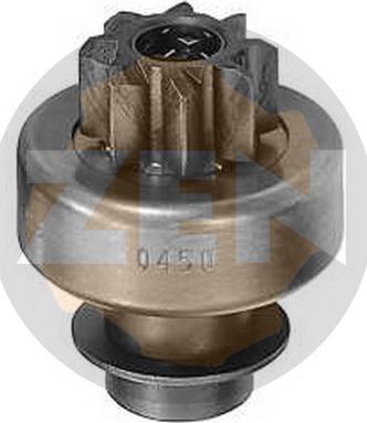 Messmer ZN0450 - Ведущая шестерня, бендикс, стартер autospares.lv