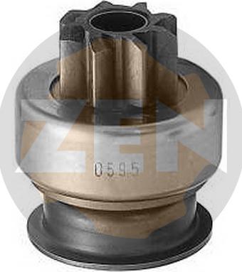 Messmer ZN0595 - Ведущая шестерня, бендикс, стартер autospares.lv