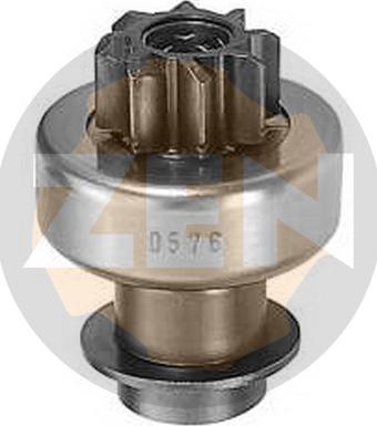 Messmer ZN0576 - Ведущая шестерня, бендикс, стартер autospares.lv