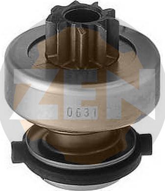 Messmer ZN0631 - Ведущая шестерня, бендикс, стартер autospares.lv