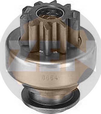 Messmer ZN0064 - Ведущая шестерня, бендикс, стартер autospares.lv