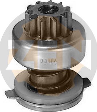 Messmer ZN0394 - Ведущая шестерня, бендикс, стартер autospares.lv