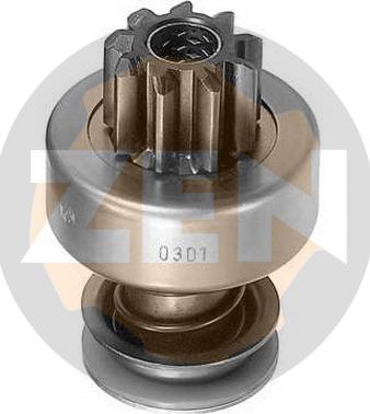 Messmer ZN0301 - Ведущая шестерня, бендикс, стартер autospares.lv