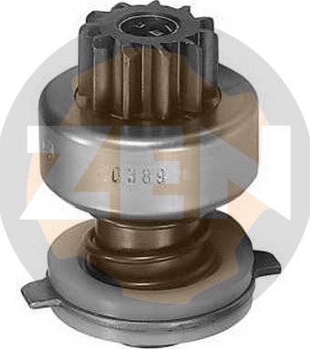 Messmer ZN0389 - Ведущая шестерня, бендикс, стартер autospares.lv